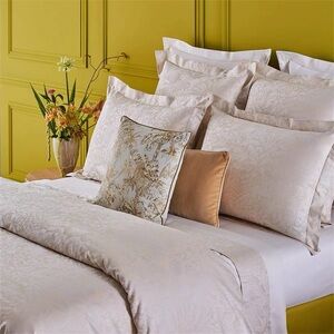 Yves Delorme Paris Full Bedding Set — Parure 3-Piece Egyptian Cotton